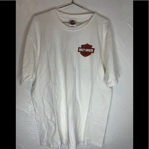 Harley Davidson Short Sleeve Red White Blue Sz XL